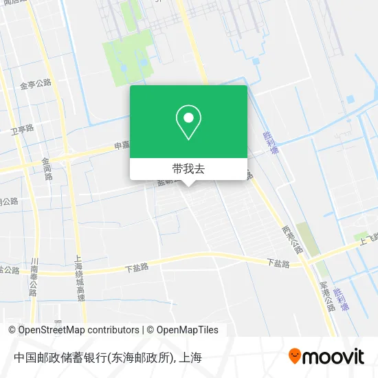中国邮政储蓄银行(东海邮政所)地图