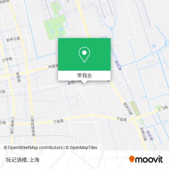 阮记酒楼地图