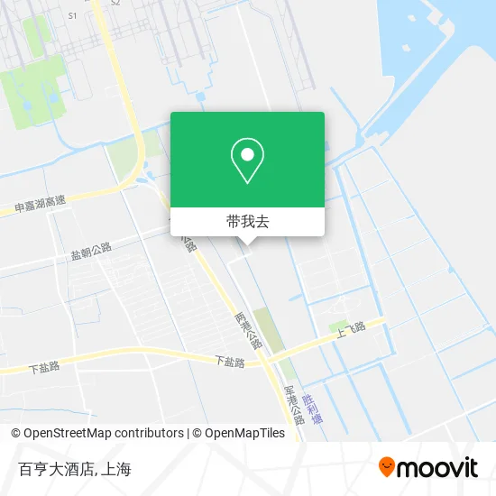 百亨大酒店地图