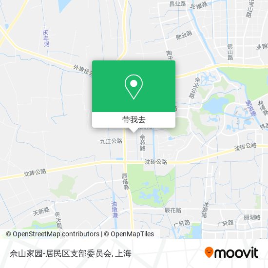 佘山家园-居民区支部委员会地图