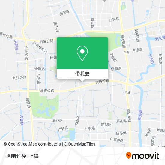 通幽竹径地图