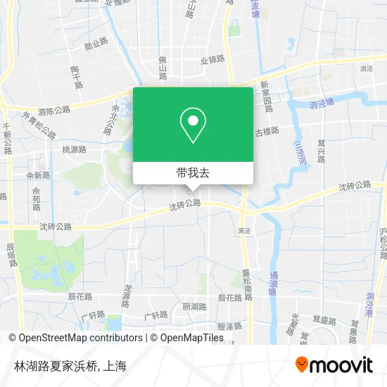 林湖路夏家浜桥地图