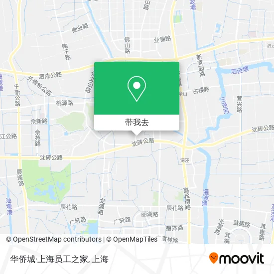 华侨城·上海员工之家地图