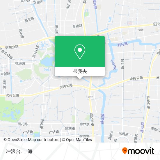 冲浪台地图