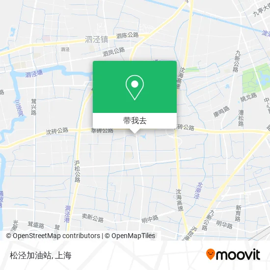 松泾加油站地图