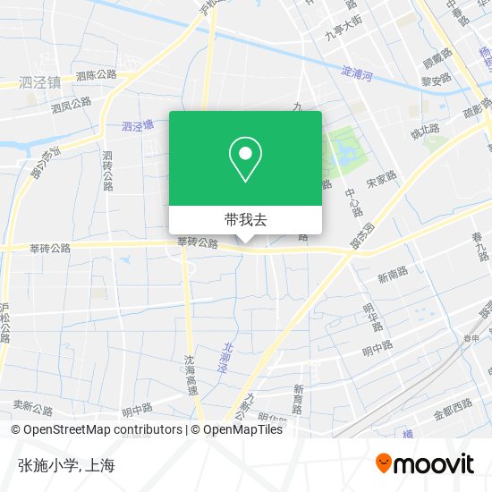 张施小学地图