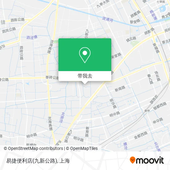 易捷便利店(九新公路)地图