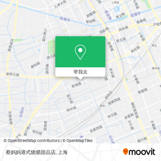 蔡妈妈港式烧腊甜品店地图