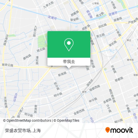 荣盛农贸市场地图