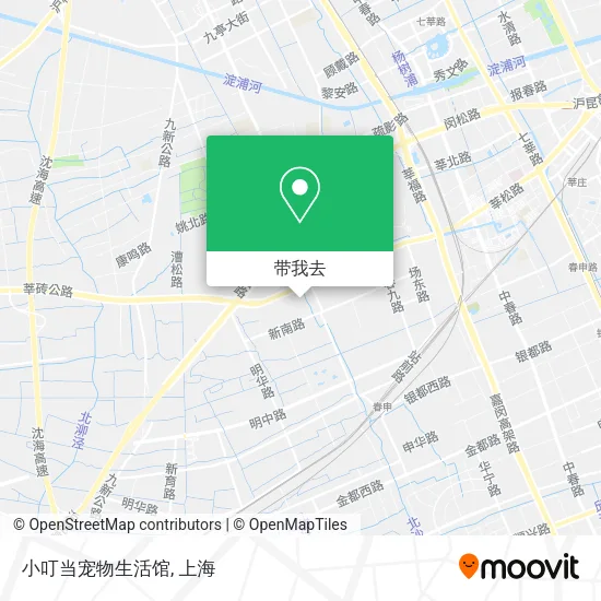 小叮当宠物生活馆地图