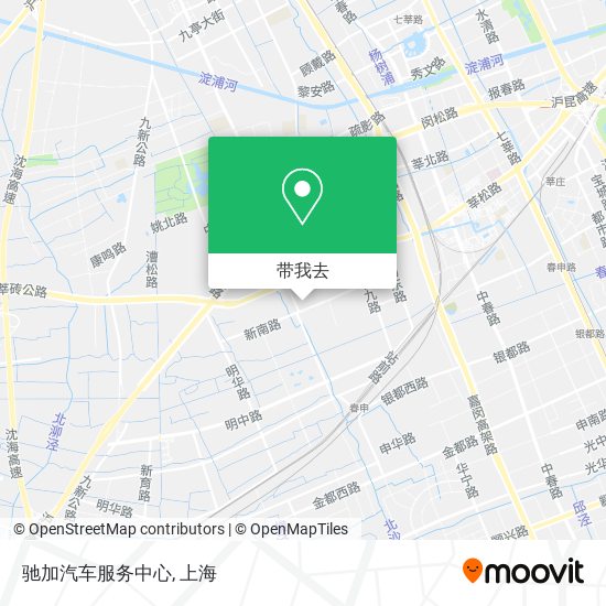 驰加汽车服务中心地图