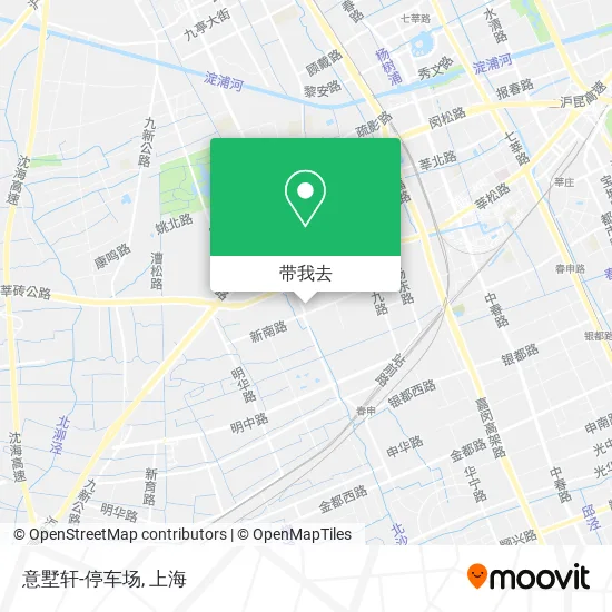 意墅轩-停车场地图