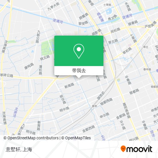 意墅轩地图