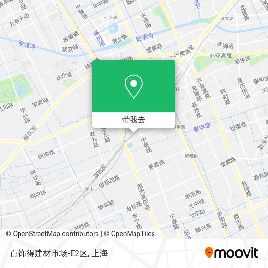 百饰得建材市场-E2区地图