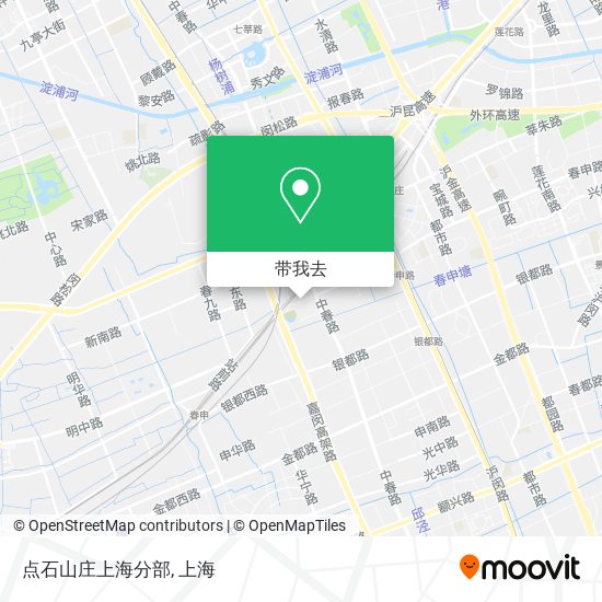 点石山庄上海分部地图