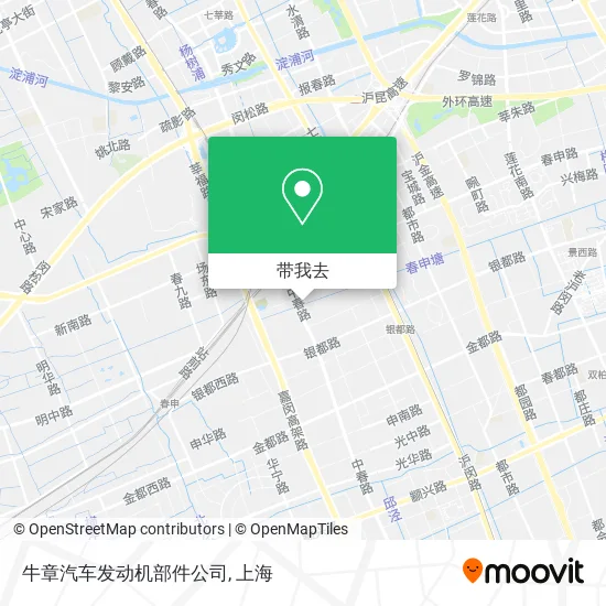 牛章汽车发动机部件公司地图