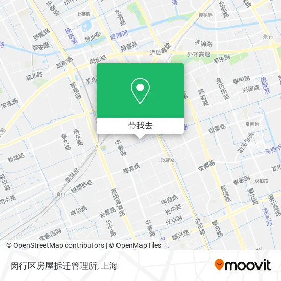 闵行区房屋拆迁管理所地图
