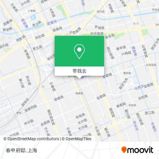 春申府邸地图