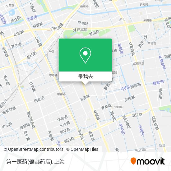 第一医药(银都药店)地图