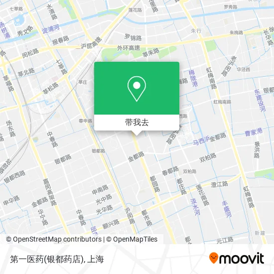 第一医药(银都药店)地图