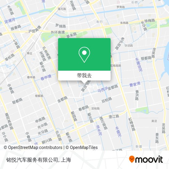 铭悦汽车服务有限公司地图