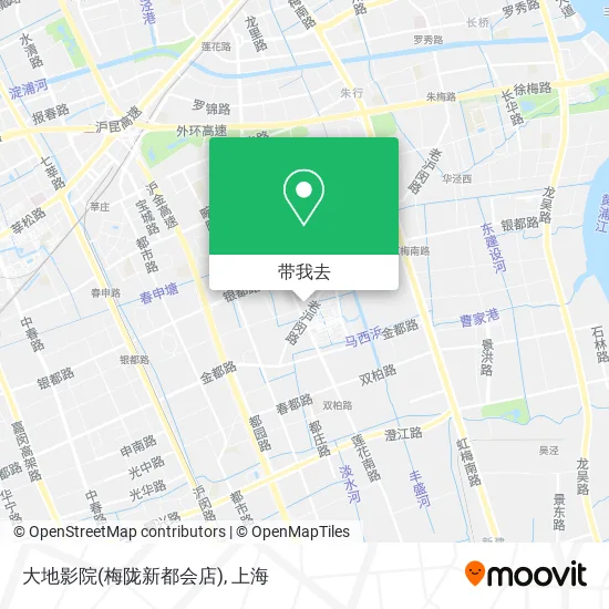 大地影院(梅陇新都会店)地图