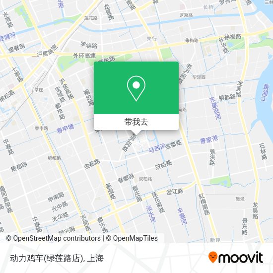 动力鸡车(绿莲路店)地图
