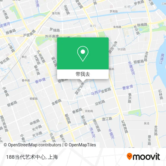 188当代艺术中心地图