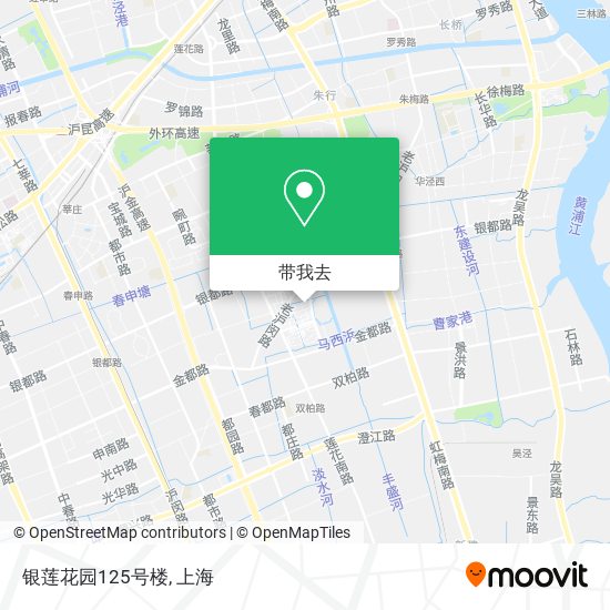 银莲花园125号楼地图