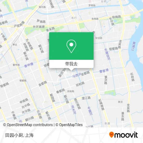田园小厨地图