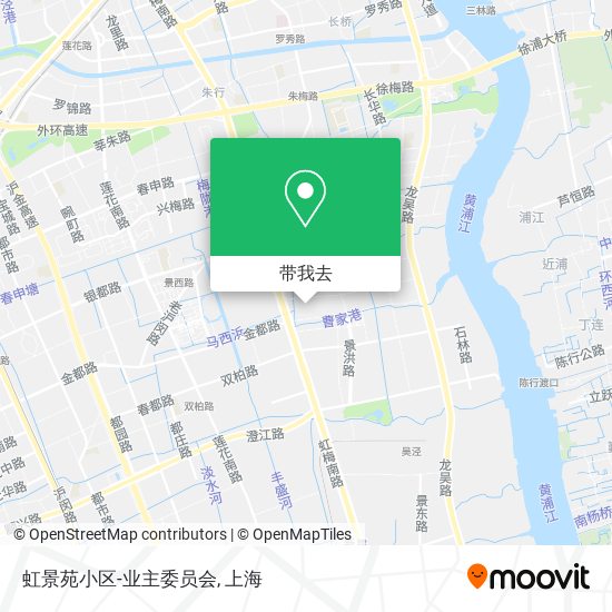 虹景苑小区-业主委员会地图