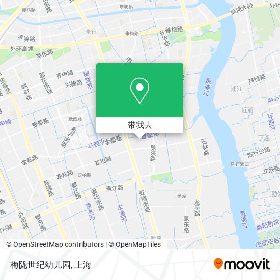 梅陇世纪幼儿园地图