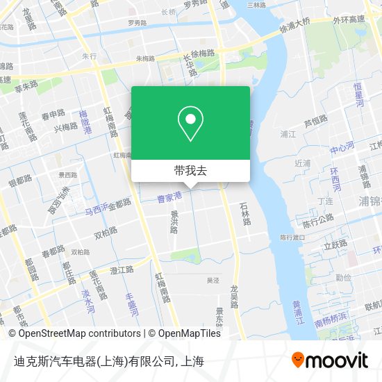 迪克斯汽车电器(上海)有限公司地图
