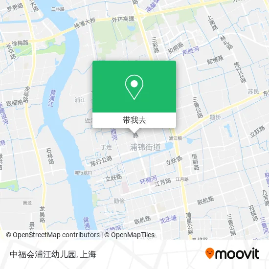 中福会浦江幼儿园地图