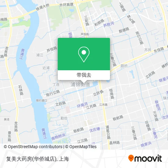 复美大药房(华侨城店)地图