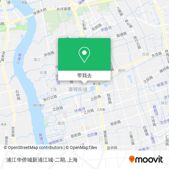 浦江华侨城新浦江城-二期地图