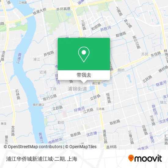 浦江华侨城新浦江城-二期地图