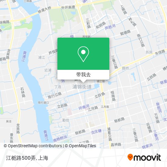 江栀路500弄地图