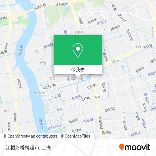 江栀路橼橼超市地图