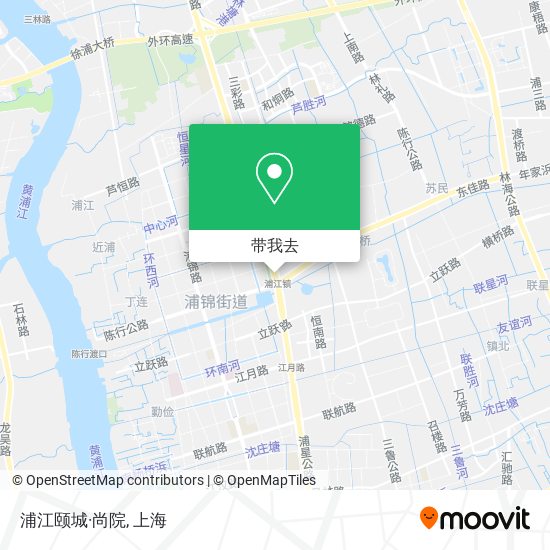 浦江颐城·尚院地图