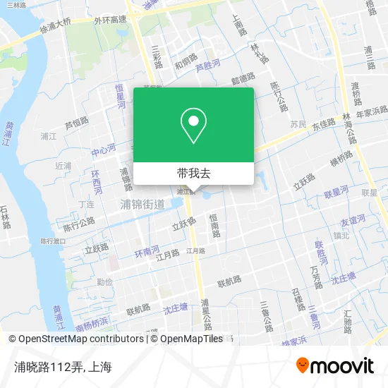 浦晓路112弄地图
