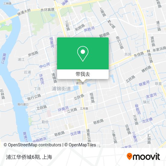 浦江华侨城6期地图