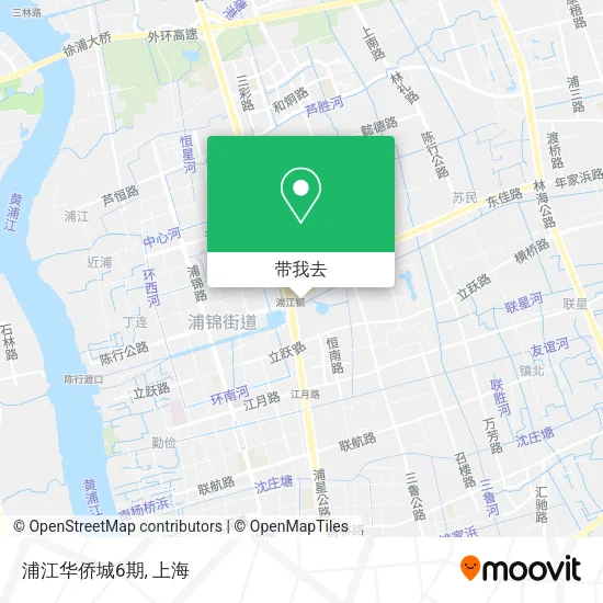 浦江华侨城6期地图
