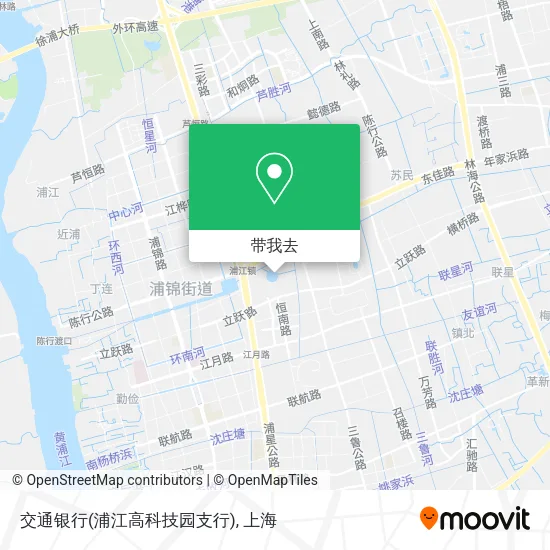 交通银行(浦江高科技园支行)地图