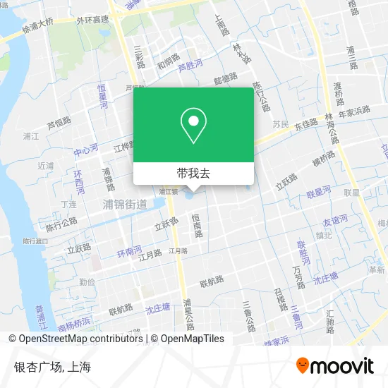 银杏广场地图