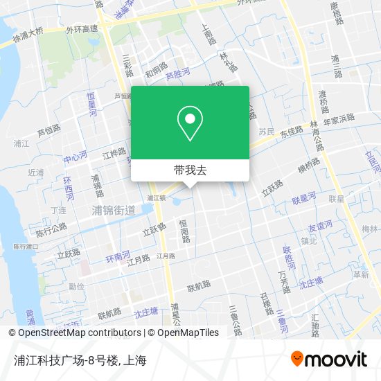 浦江科技广场-8号楼地图