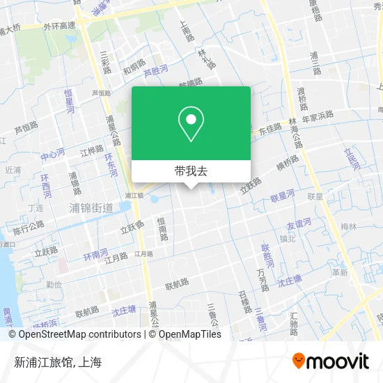 新浦江旅馆地图