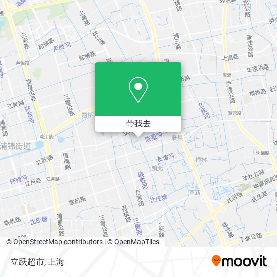 立跃超市地图