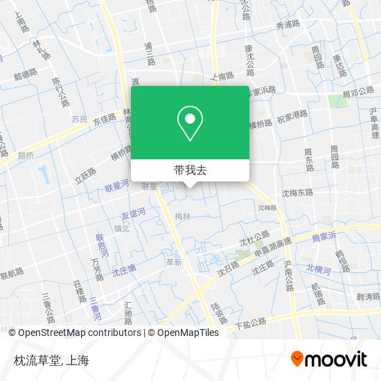 枕流草堂地图
