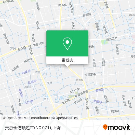 美惠全连锁超市(NO.071)地图